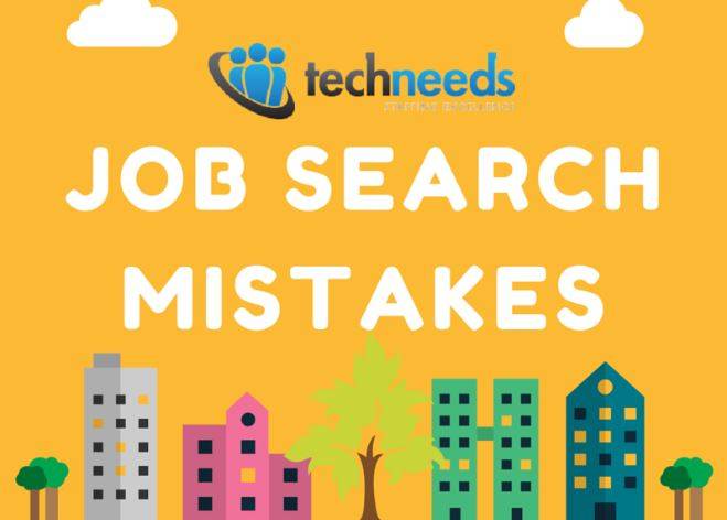 Job Search Mistakes Header