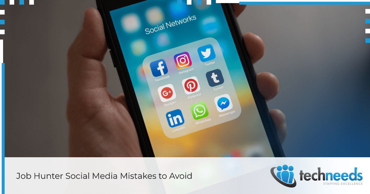 Job Hunter Social Media Mistakes to Avoid